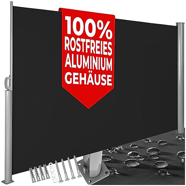 tectake Seitenarmmarkise Seitenmarkise aus Aluminium günstig online kaufen