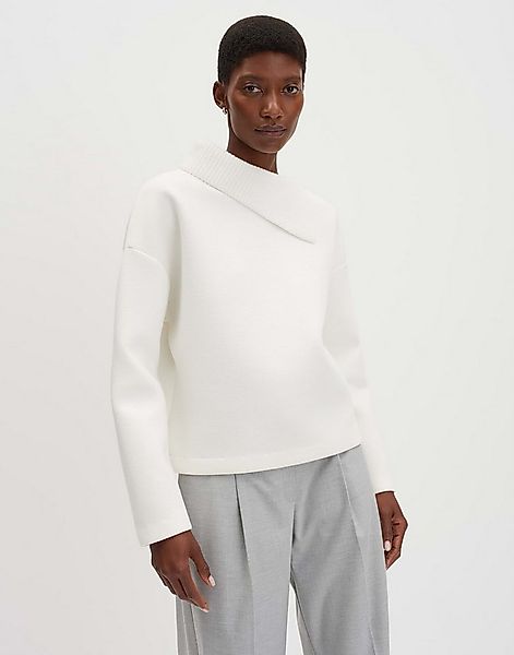 someday Sweatshirt Ukim Formstabiler Sweatshirt-Style mit asymmetrischem St günstig online kaufen