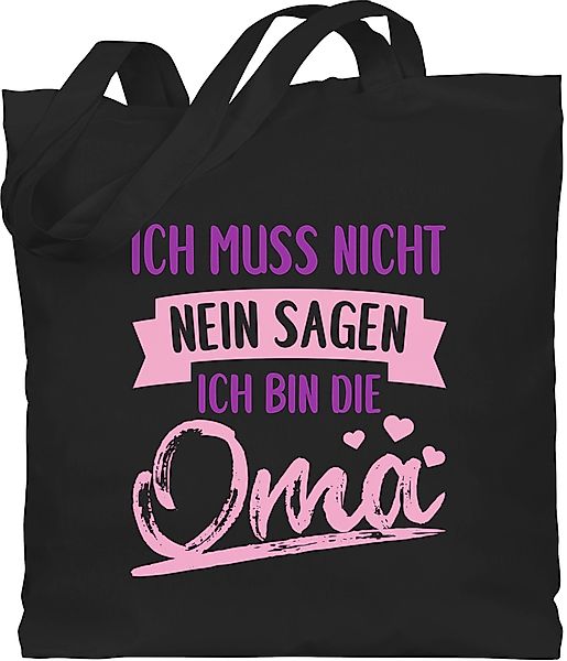 Shirtracer Umhängetasche Ich muss nicht nein günstig online kaufen