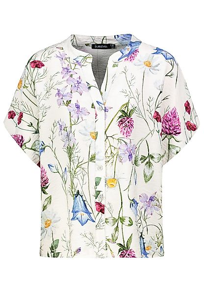 SUBLEVEL Blusenshirt Blumiges Muster mit lockerem günstig online kaufen