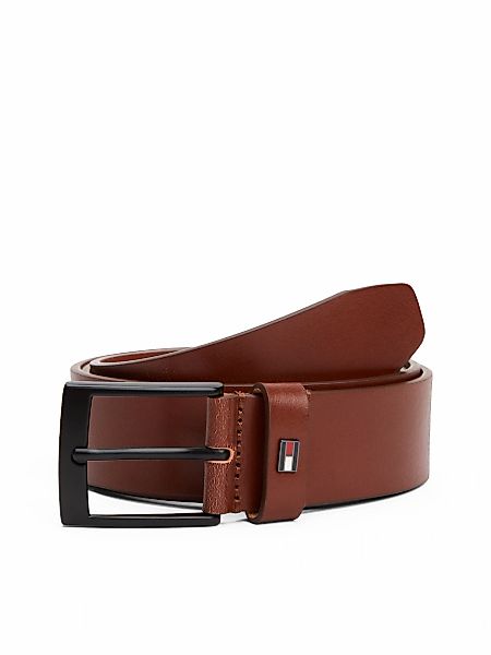 Tommy Hilfiger Ledergürtel "ADAN 3.5 cm breit EXT" Metalllogopatch, Einfach günstig online kaufen