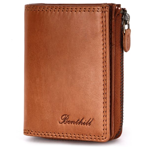Benthill Geldbörse Klein Echt Leder RFID günstig online kaufen