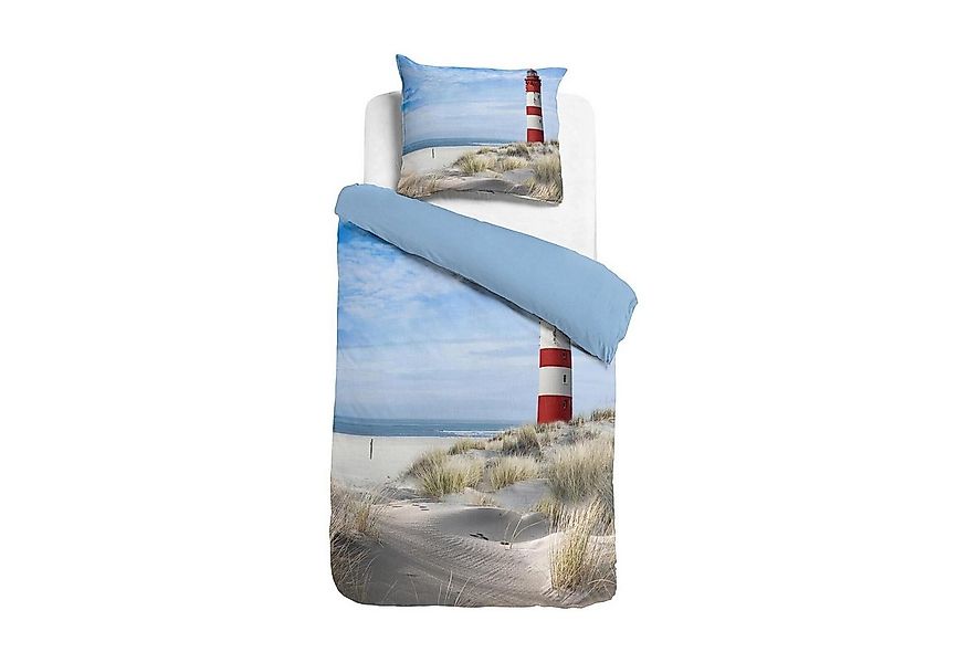 TRAUMSCHLAF Bettwäsche Leuchtturm, Renforce, 2 teilig günstig online kaufen