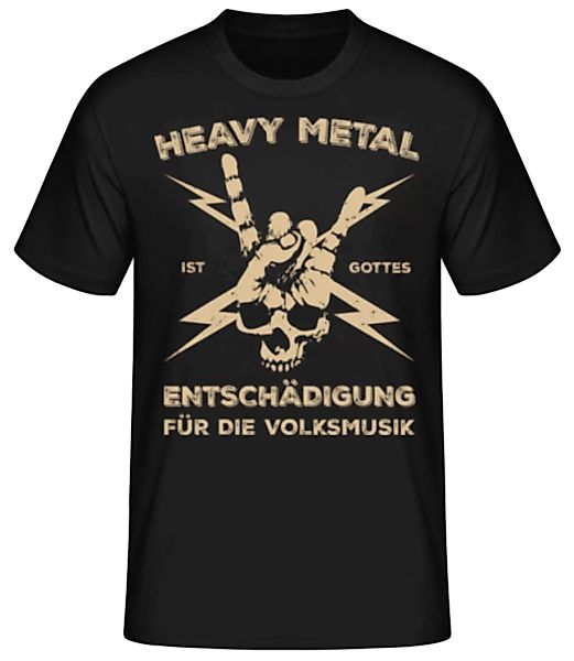 Heavy Metal Gottes Entschädigung · Männer Basic T-Shirt günstig online kaufen