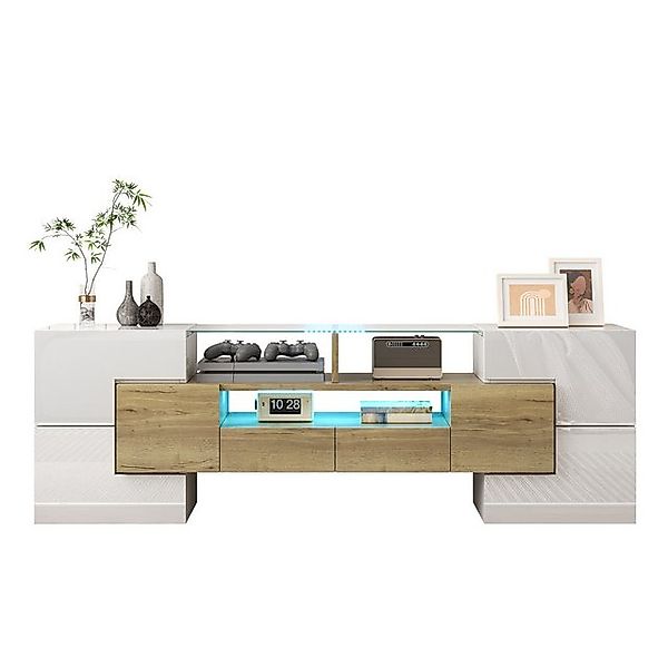 Gotagee TV-Schrank Lowboard TV-Ständer Beistellschrank Fernsehschrank Schra günstig online kaufen