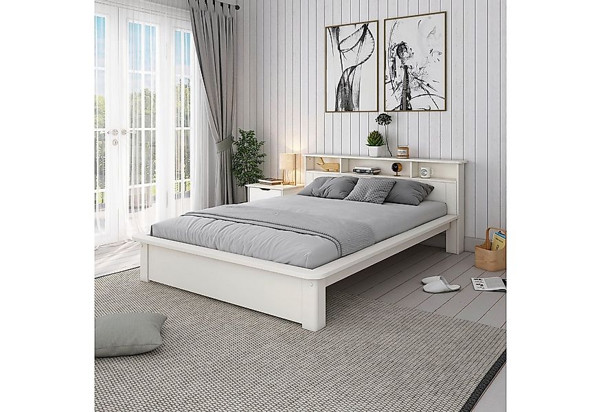 OTTO home Massivholzbett ""KERO" BESTSELLER Stauraum im Kopfteil" zertifizi günstig online kaufen