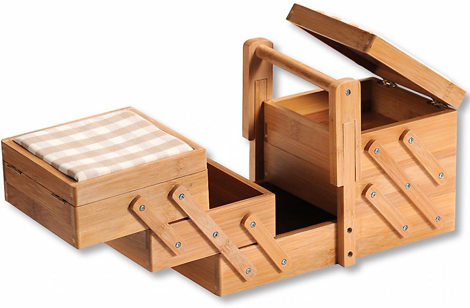 KESPER Nähkästchen FSC-zertifizierter Bambus günstig online kaufen