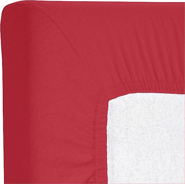 KUM Spannbettlaken "Frottee Spannbetttuch" bis ca. 30 cm Matratzenhöhe, wei günstig online kaufen