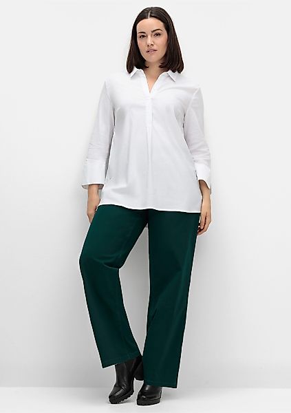 Sheego Jerseyhose Hose Innenbeinlänge ca. 81 günstig online kaufen