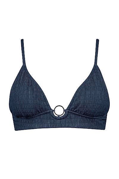 Watercult Triangel-Bikini-Oberteil Solid Crush 36B blau günstig online kaufen