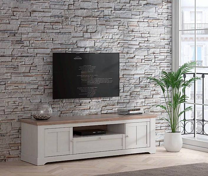 FORTE Lowboard "Iloppa", TV-Board, TV-Schrank, Breite ca. 204 cm günstig online kaufen