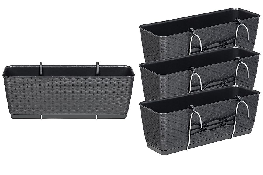 Kreher Blumenkasten Set: 4 x Stück günstig online kaufen