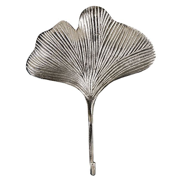 riess-ambiente Wandgarderobe GINKGO 30cm silber (Set, günstig online kaufen