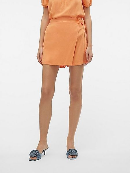 Vero Moda Shorts VMMYMILO HW SKORT WVN GA mit Leinen günstig online kaufen