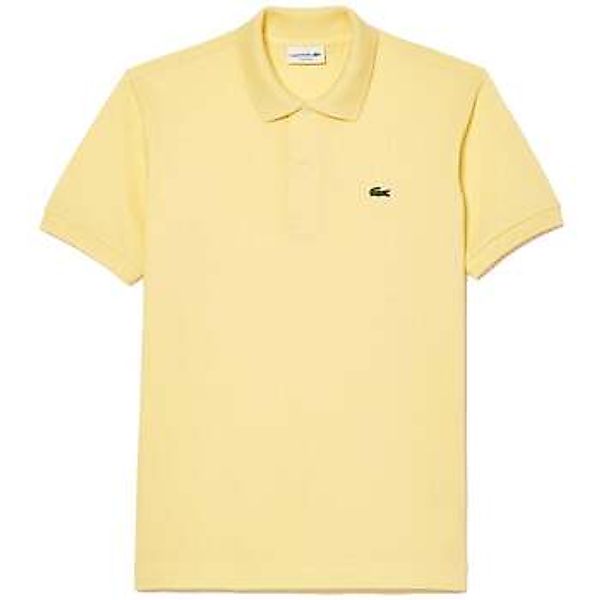 Lacoste  T-Shirts & Poloshirts Classic Fit Polo Shirt Pastel Yellow günstig online kaufen