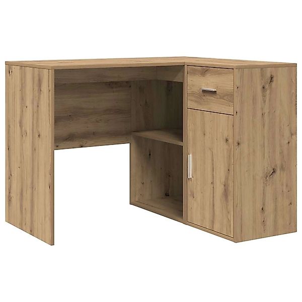 vidaXL Eckschreibtisch Artisan-Eiche 102 x 50 x 75 cm Holzwerkstoff 3337280 günstig online kaufen