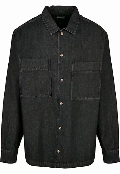URBAN CLASSICS Langarmhemd Urban Classics Herren Oversized Denim Shirt (1-t günstig online kaufen