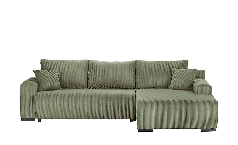 smart Ecksofa  Nelly ¦ grün ¦ Maße (cm): B: 270 H: 85 T: 185.0 Polstermöbel günstig online kaufen