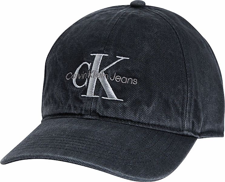 Calvin Klein Jeans Baseball Cap "6 PANEL MONO LOGO BB CAP", in gewaschener günstig online kaufen