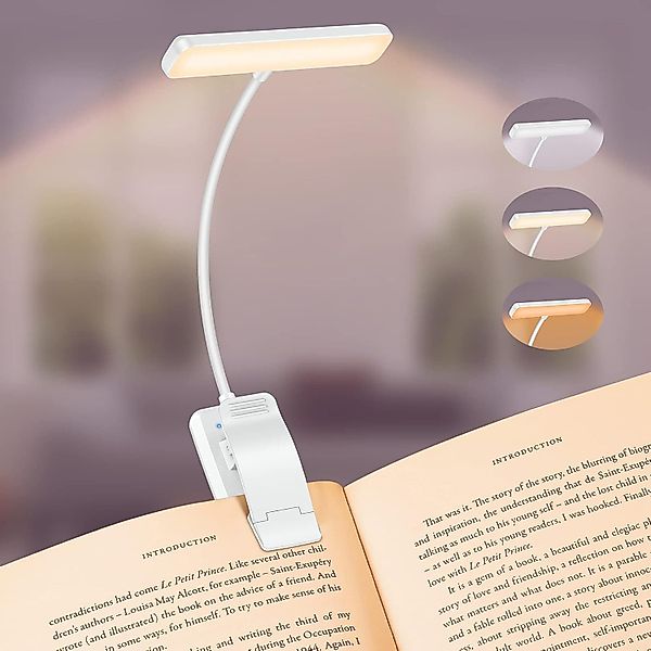 RWEUOQ LED Klemmtischleuchte LED Klemmtischleuchte LED-Mini-Clip-Licht, günstig online kaufen