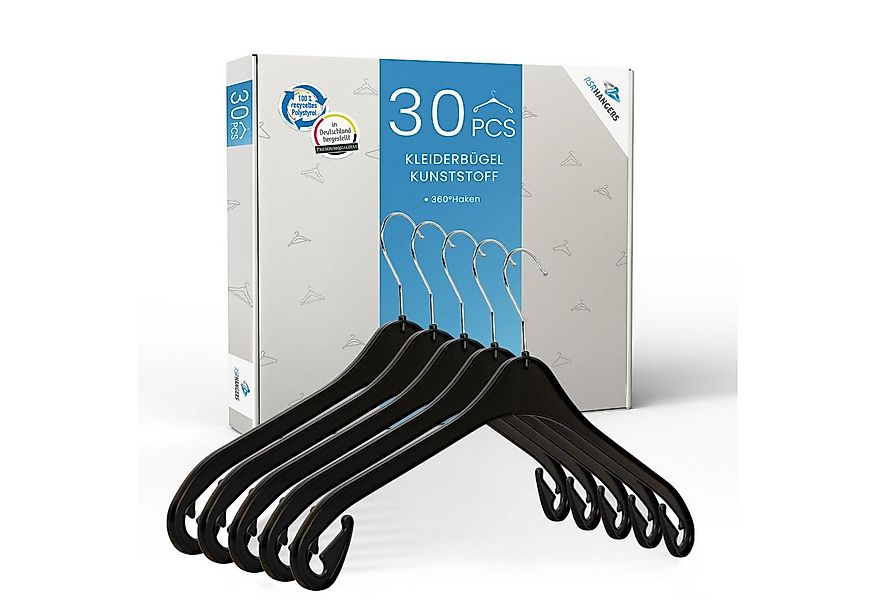 RSR Hangers Kleiderbügel NA 47 Kunststoff 30 Stück 360° drehbarer Haken günstig online kaufen