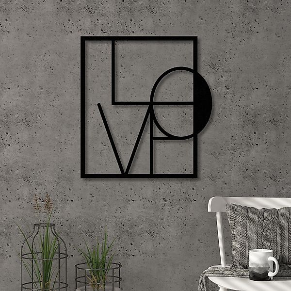 Decortie Wanddekoobjekt Decortie Metall Wanddekoration Nr.5 günstig online kaufen