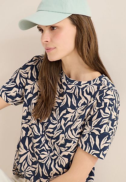 Cecil Print-Shirt mit Blumenmuster günstig online kaufen