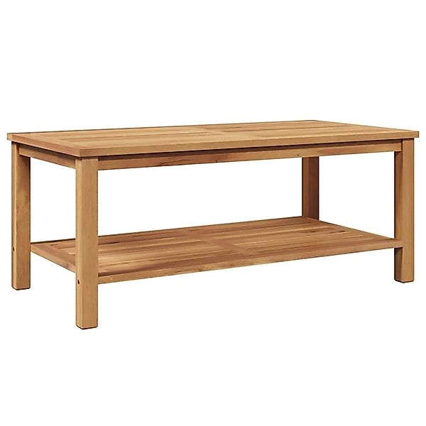 vidaXL Couchtisch Braun 110 x 55 x 45 cm Teak-Massivholz 42002310 günstig online kaufen