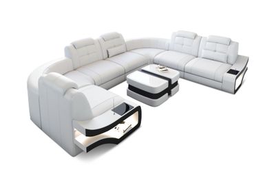 Sofa Dreams Wohnlandschaft Leder Couch Sofa günstig online kaufen
