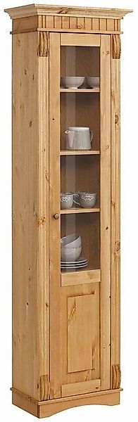 OTTO home Vitrine Teresa (Maße (B/T/H): ca. 55/32/193 cm) mit 1 Glastür, Hö günstig online kaufen