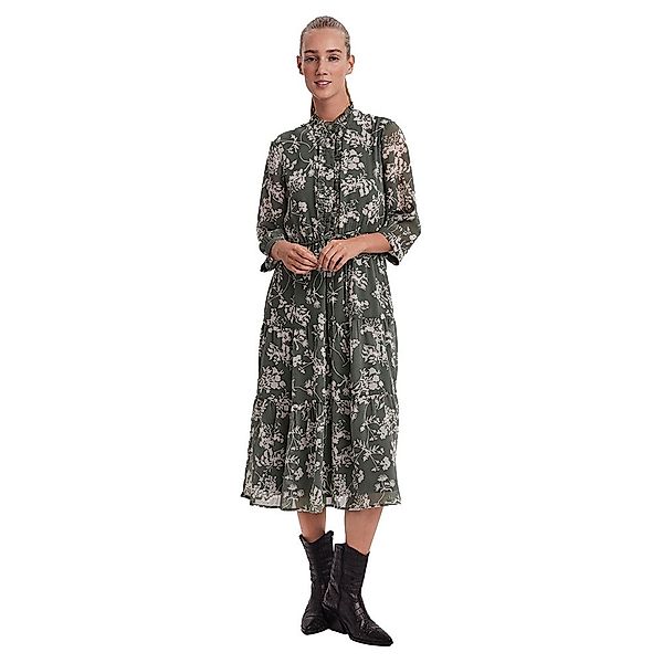 Vero Moda Dino 34 Calf 3/4 Arm Langes Kleid M Laurel Wreath / Aop Dino günstig online kaufen