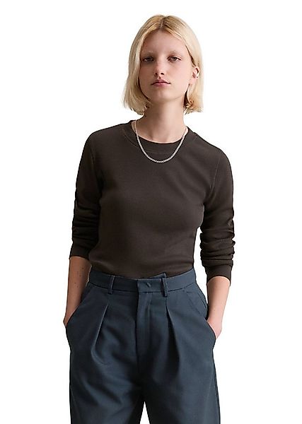 Marc O'Polo DENIM Langarmshirt aus softem Bio-Baumwolle-Modal-Stretch-Jerse günstig online kaufen