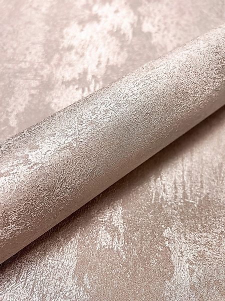 Newroom Vliestapete, Rosa Tapete Industrial Beton-Optik günstig online kaufen