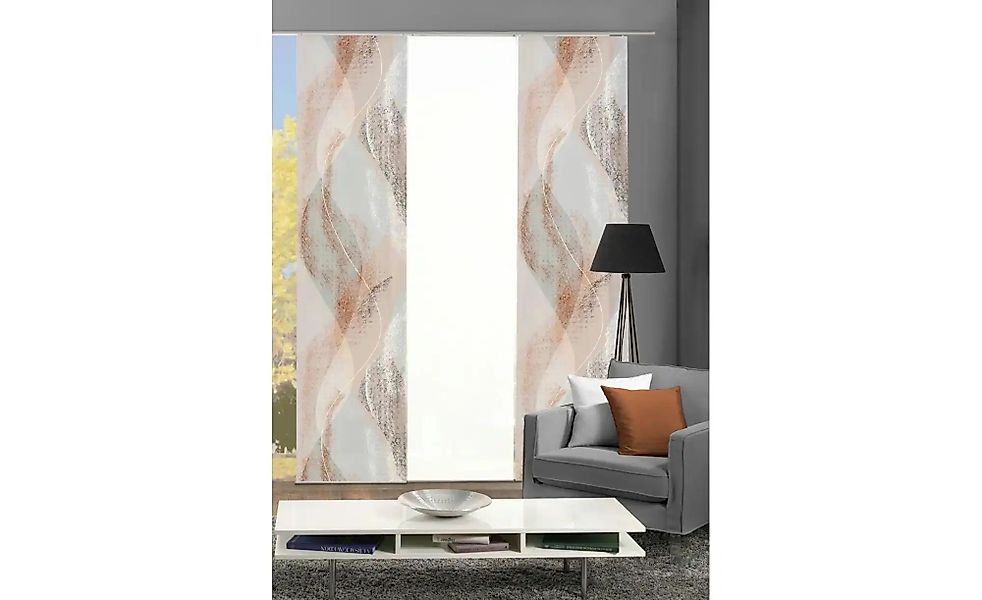 HOME Wohnideen Schiebevorhang   ¦ kupfer ¦ Maße (cm): B: 60 H: 245 Gardinen günstig online kaufen