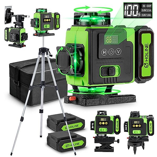 ONEVAN Laserwasserwaage x360° Grüner Laser, Selbstnivellierend günstig online kaufen