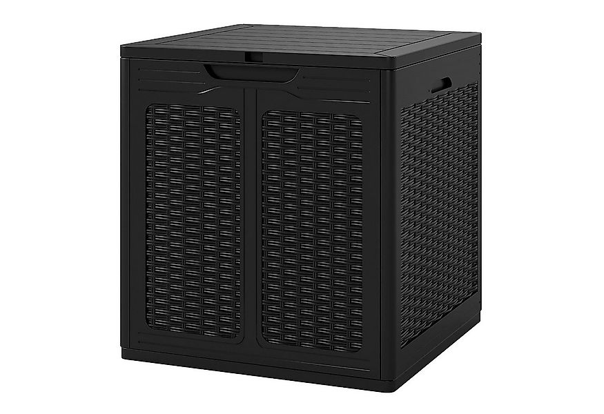 COSTWAY Auflagenbox, 145L Outdoor Aufbewahrungsbox wetterfest mit Deckel günstig online kaufen