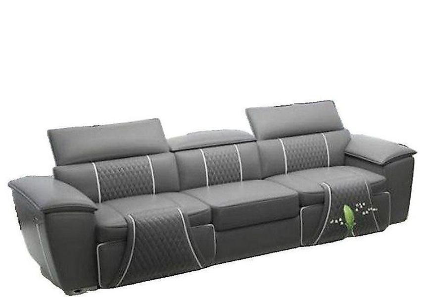 JVmoebel Sofa Multifunktions Couch Relax Sofa Leder Polster Couchen Dreisit günstig online kaufen