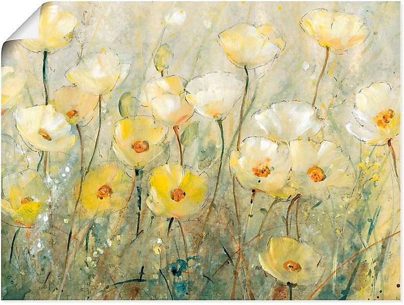 Artland Wandbild Sommer in voller Blüte günstig online kaufen