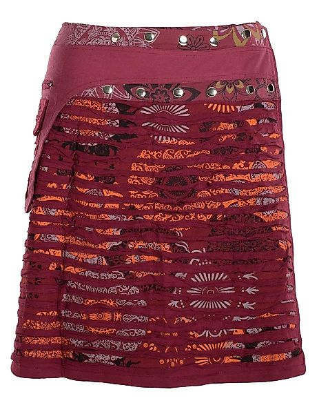 Vishes Wickelrock Rock z. Wickeln Druckknöpfe günstig online kaufen