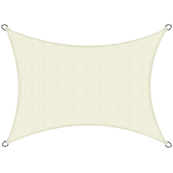 Sol Royal SolVision HS9 Sonnensegel 200x300cm rechteckig Creme HDPE günstig online kaufen