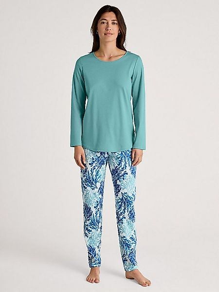 CALIDA Pyjama Calida Damenpyjama 44257 Ice Green (1 Stück, 1 tlg., 1 Stück) günstig online kaufen