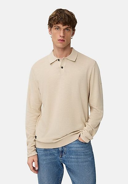 camel active Poloshirt aus reiner Baumwolle Langarm Shirts_Langarm-Poloshir günstig online kaufen