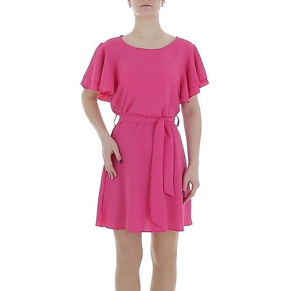 Ital-Design Sommerkleid Damen Freizeit (86164383) Kreppoptik/gesmokt günstig online kaufen