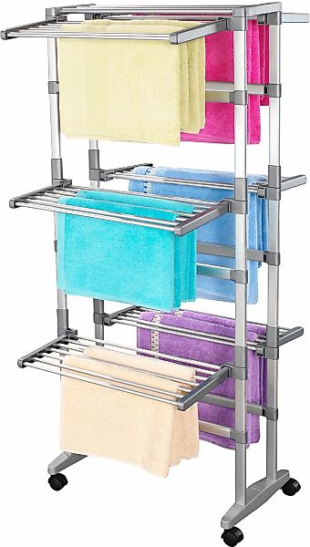 Ruco Turmwäscheständer Aluminium/Kunststoff, 36 m Trockenlänge günstig online kaufen