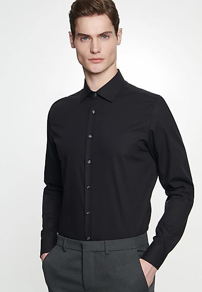 seidensticker Businesshemd "Schwarze Rose", Uni günstig online kaufen