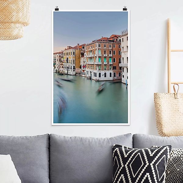 Poster Architektur & Skyline - Hochformat Canale Grande Blick von der Rialt günstig online kaufen