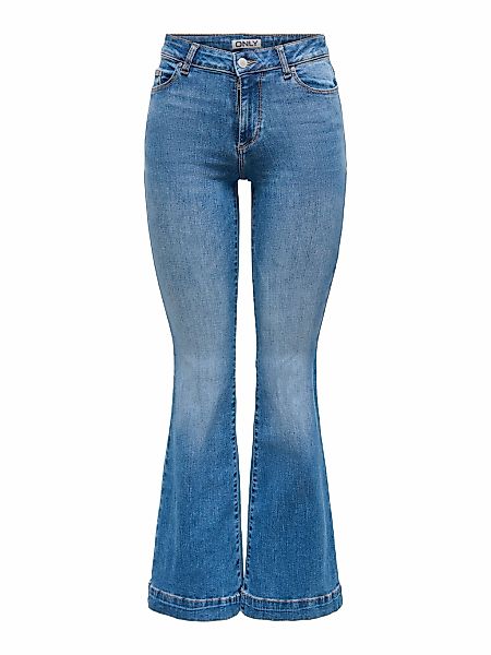 ONLY Bootcut-Jeans "ONLBLUSH MID RETROFLARED DNM DIA550 NOOS" günstig online kaufen