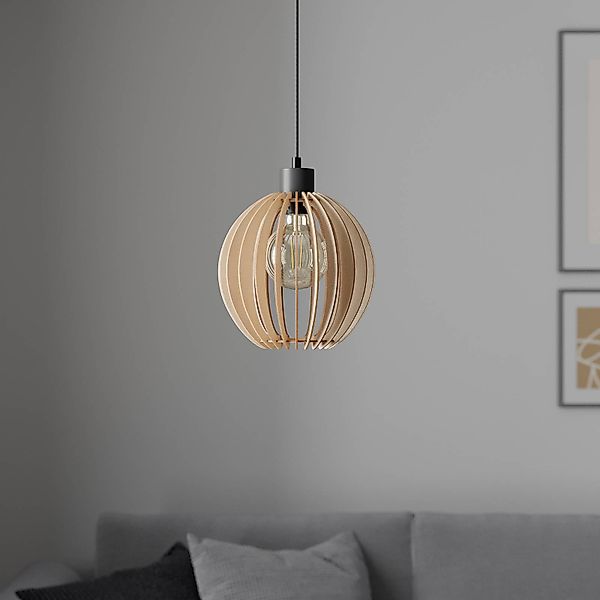Envostar Clay Hängelampe Birkensperrholz Ø 23 cm günstig online kaufen