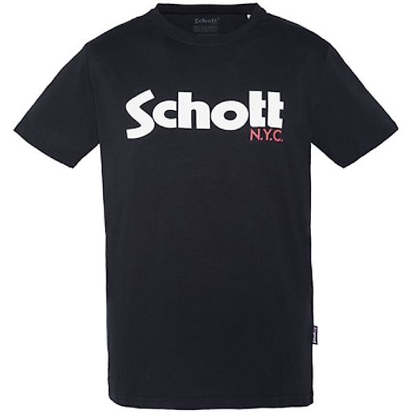 Schott  T-Shirt T-Shirt Logo Kurzarmshirt günstig online kaufen