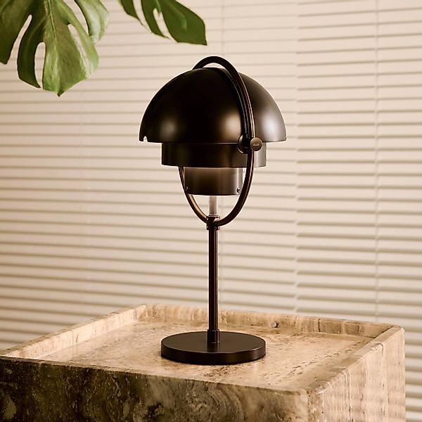 Gubi Akku-Tischleuchte-Multi-Lite, schwarz Metall Höhe 30 cm günstig online kaufen